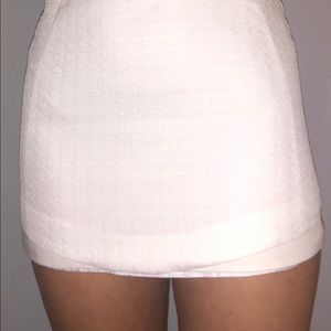 White Mini Skirt